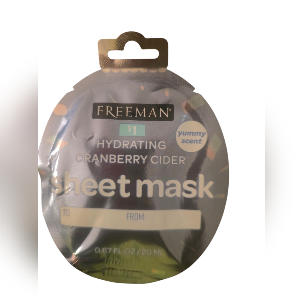 Freeman Hydrating Cranberry Cider Sheet Mask